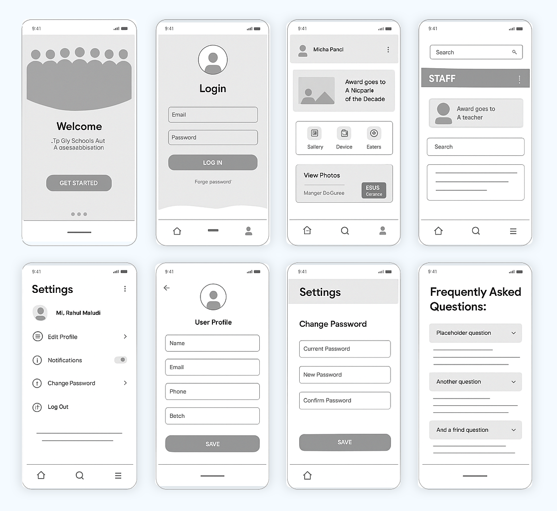 Wireframes